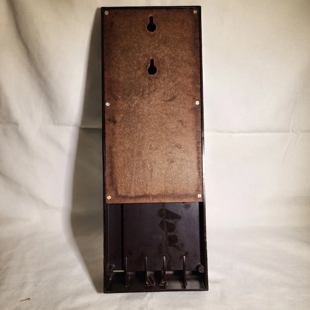 Vtg Cutco Brown Bakelite 6-Slot Knife Holder‎ Storage Wall-Mount/Drawer Rack